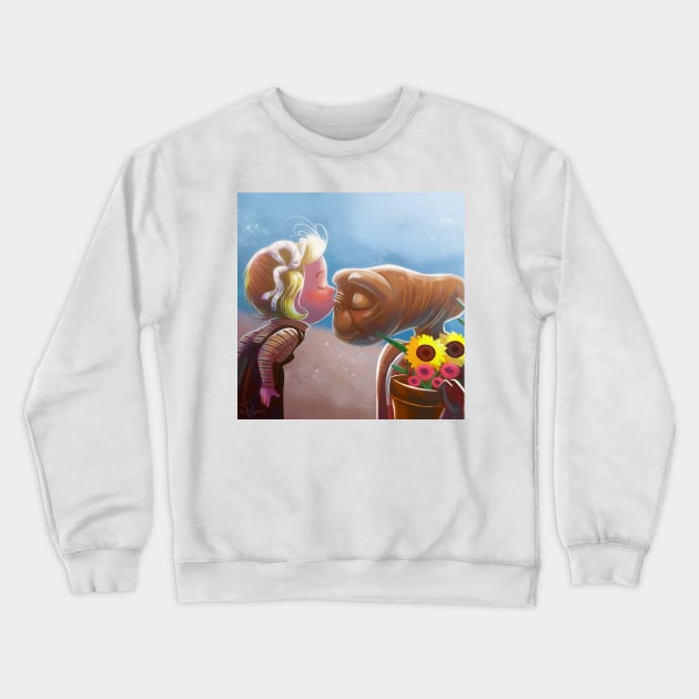 E.T. Crewneck Sweatshirt by joseramos